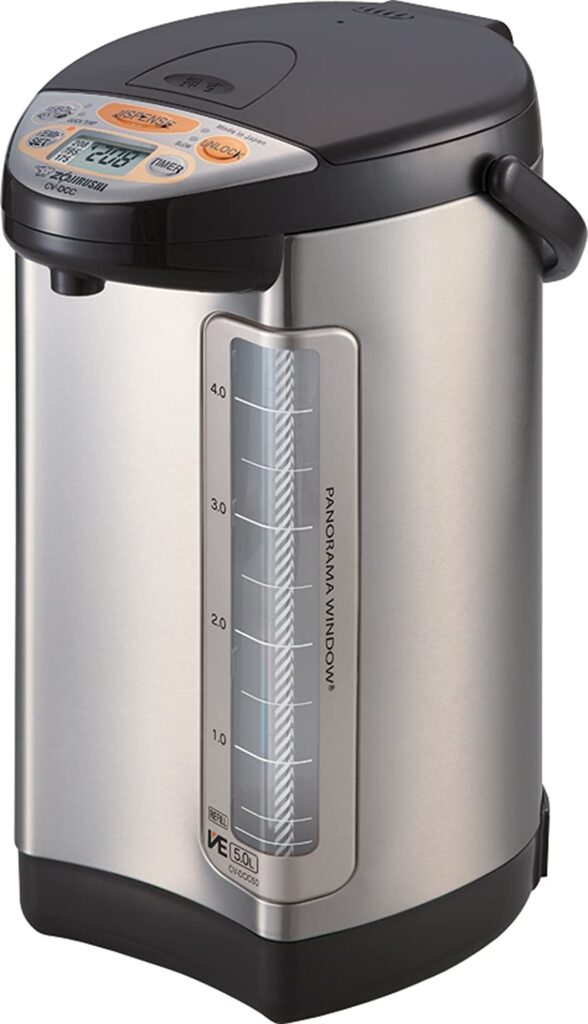 zojirushi water boiler review